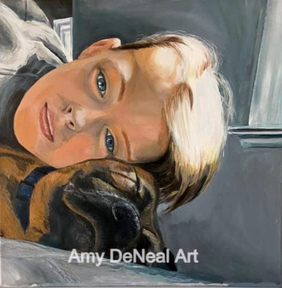 Portrait (Commission) | Amy DeNeal Art