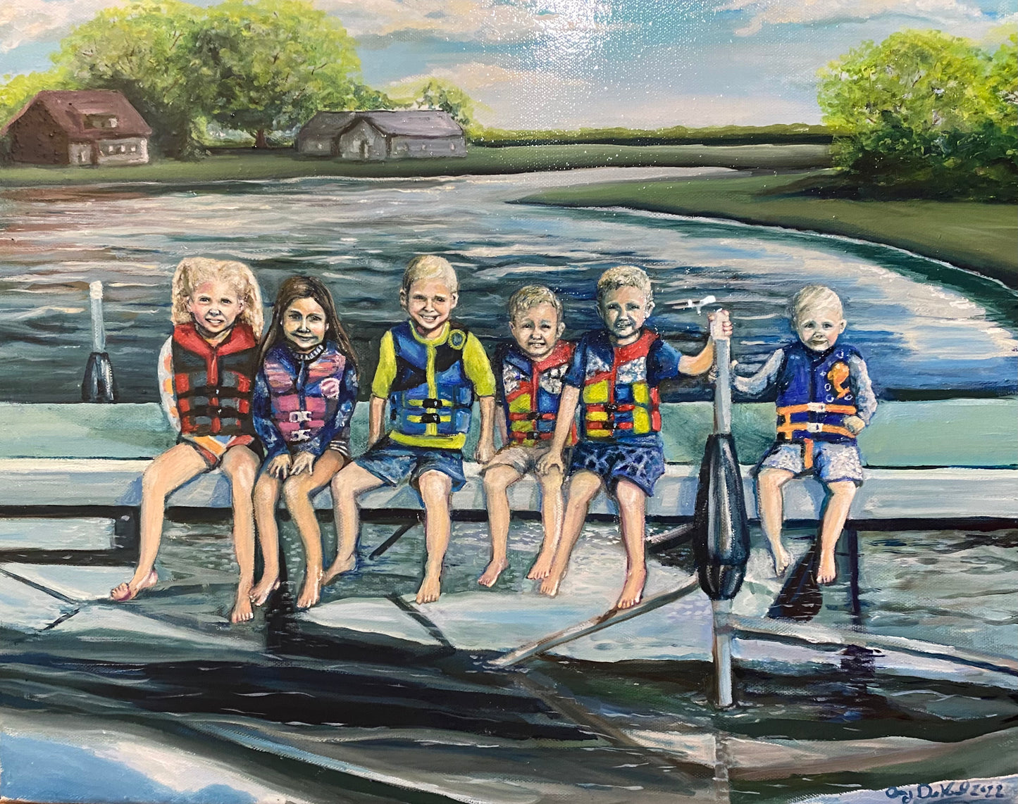 Portrait (Commission) | Amy DeNeal Art