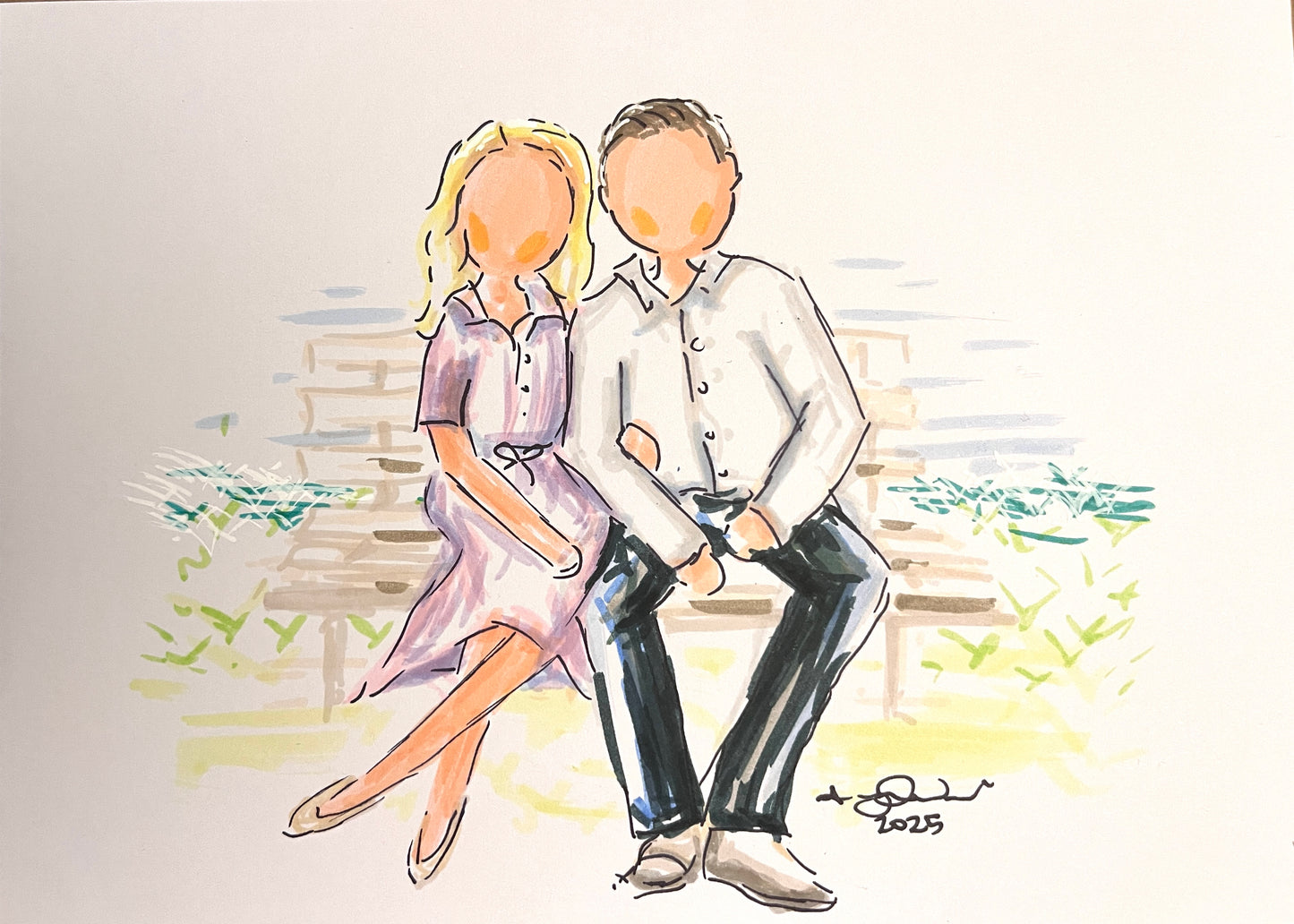 Traditional Marker Portraits