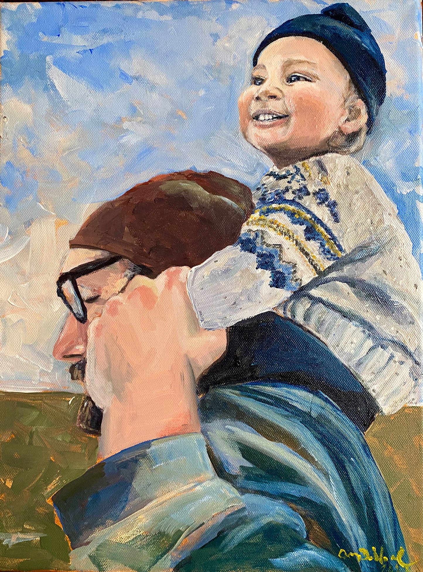 Portrait (Commission) | Amy DeNeal Art