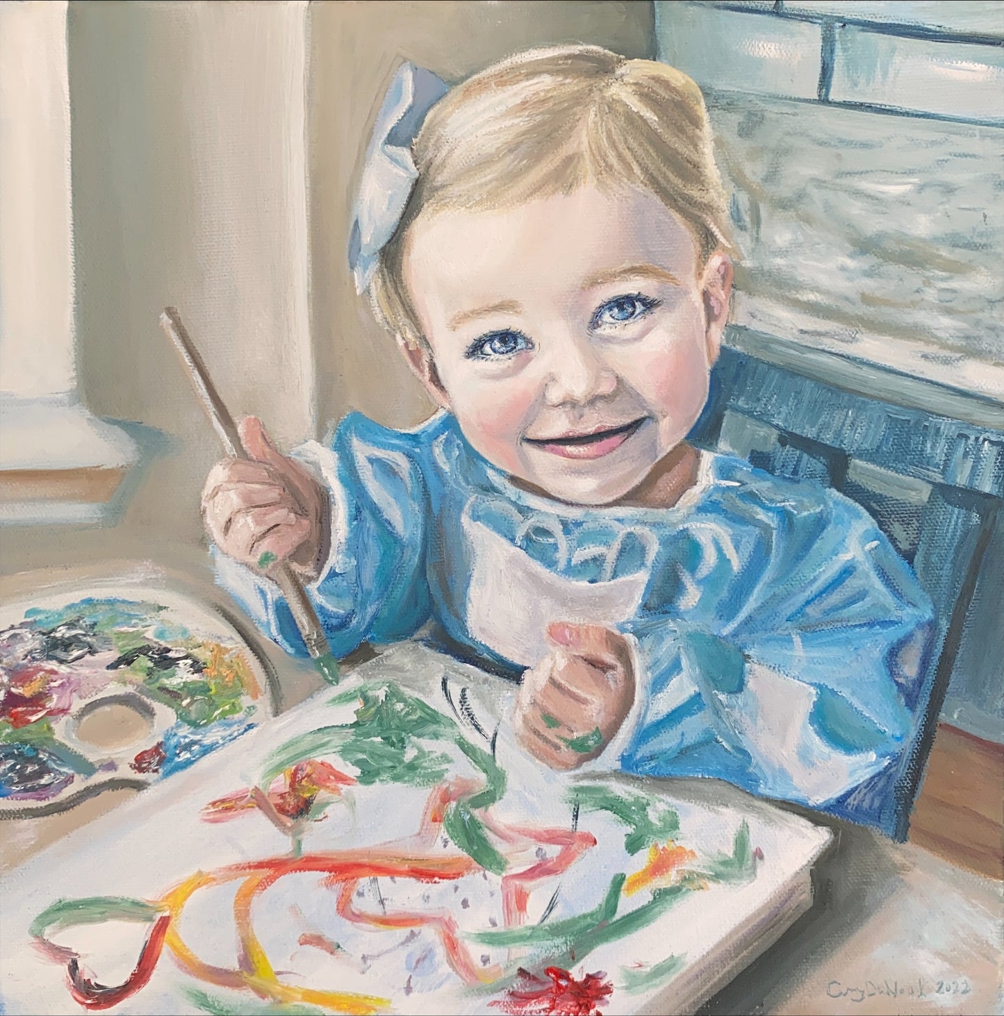 Portrait (Commission) | Amy DeNeal Art
